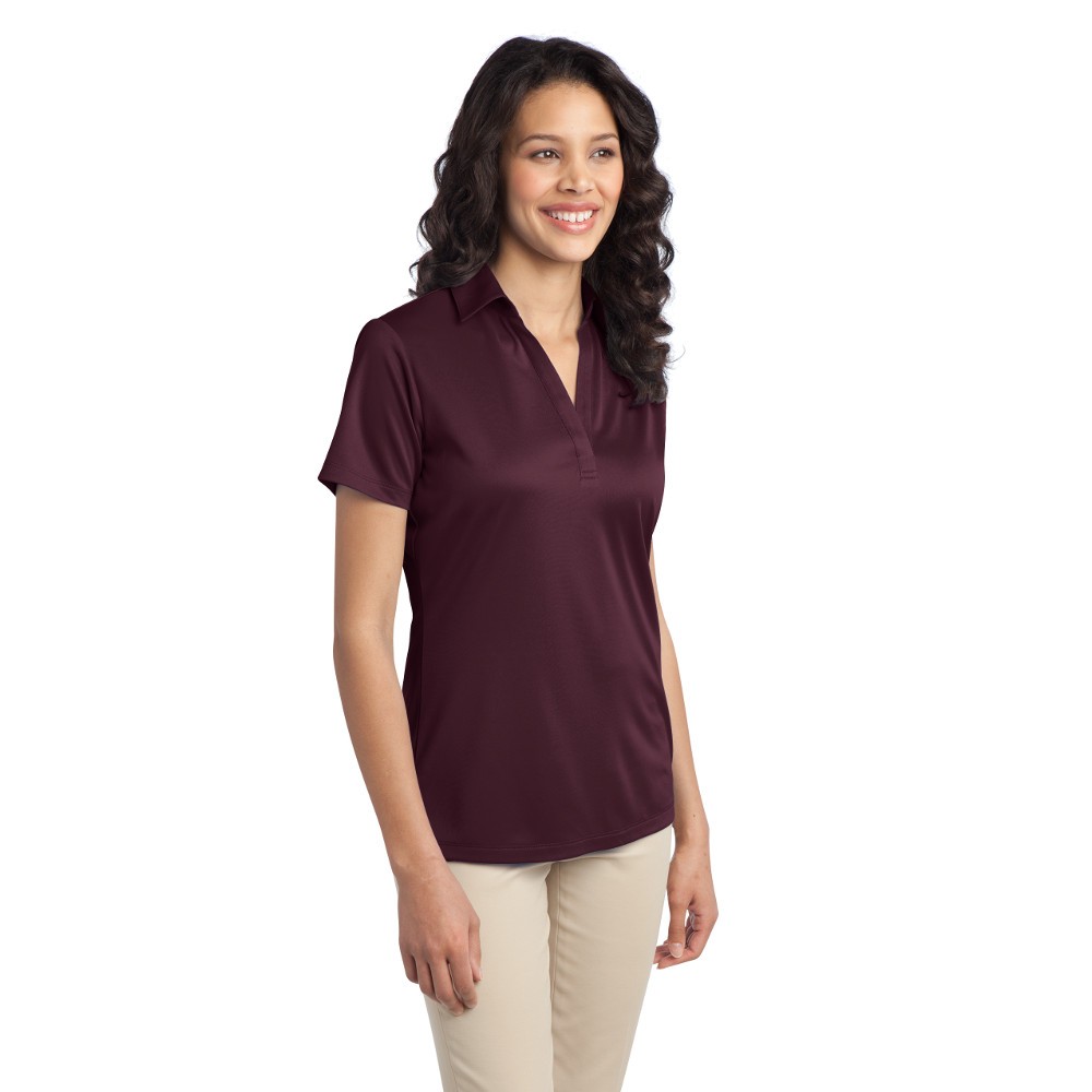 PORT AUTHORITY® LADIES SILK TOUCH™ PERFORMANCE POLO L540 - Health Care ...