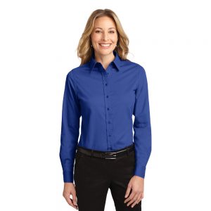 PORT AUTHORITY® LADIES LONG SLEEVE EASY CARE SHIRT L608