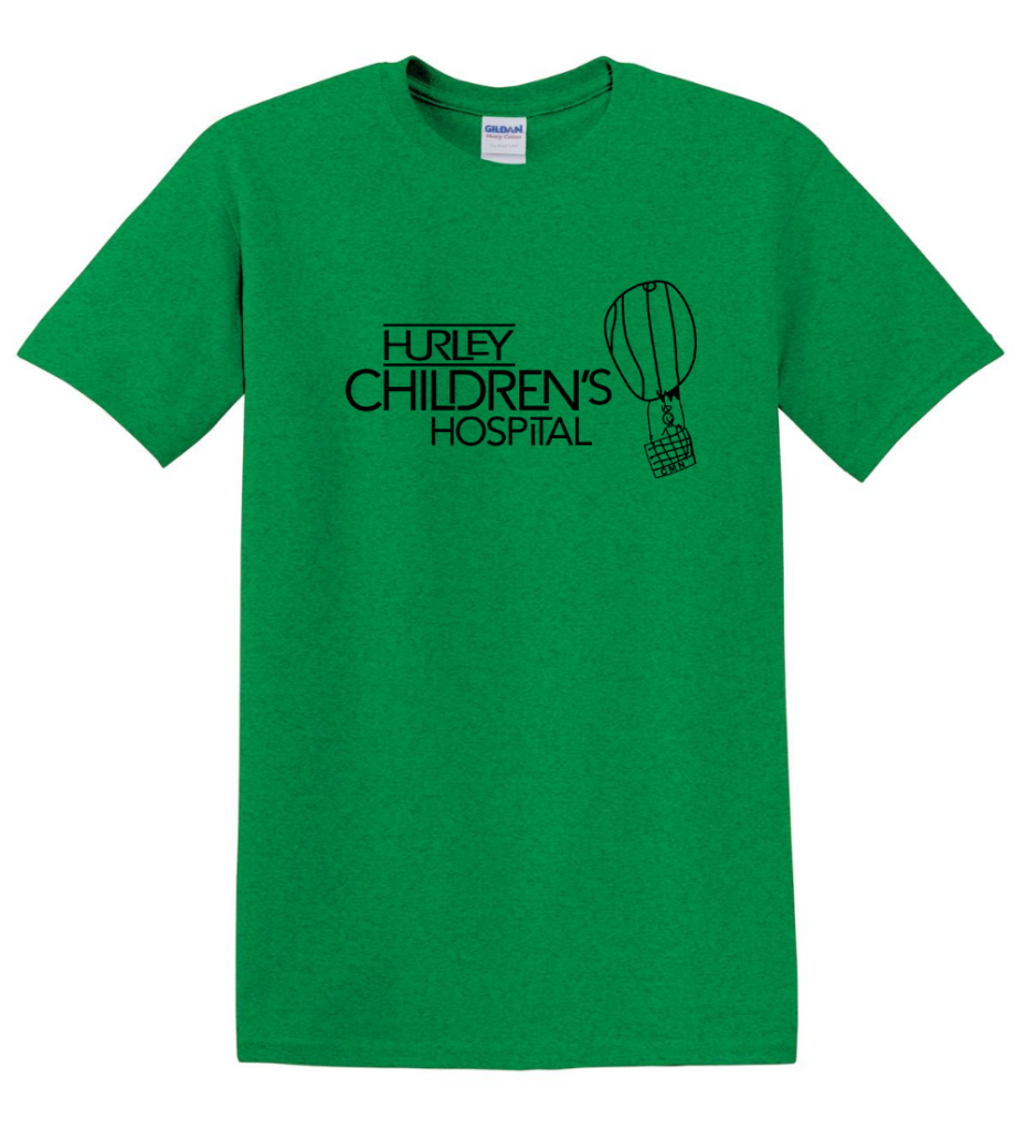 Hurley Children's Hospital TShirt Health Care Logo Wear