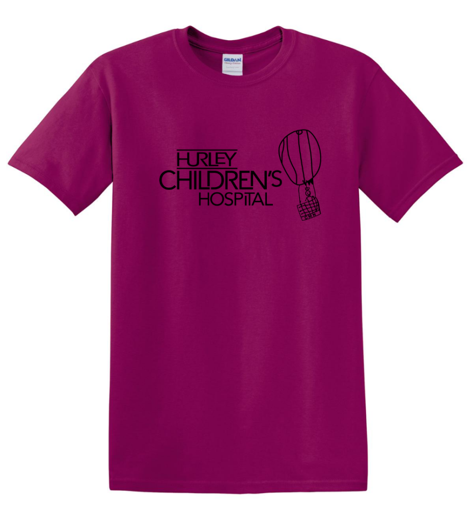 Hurley Children's Hospital TShirt Health Care Logo Wear
